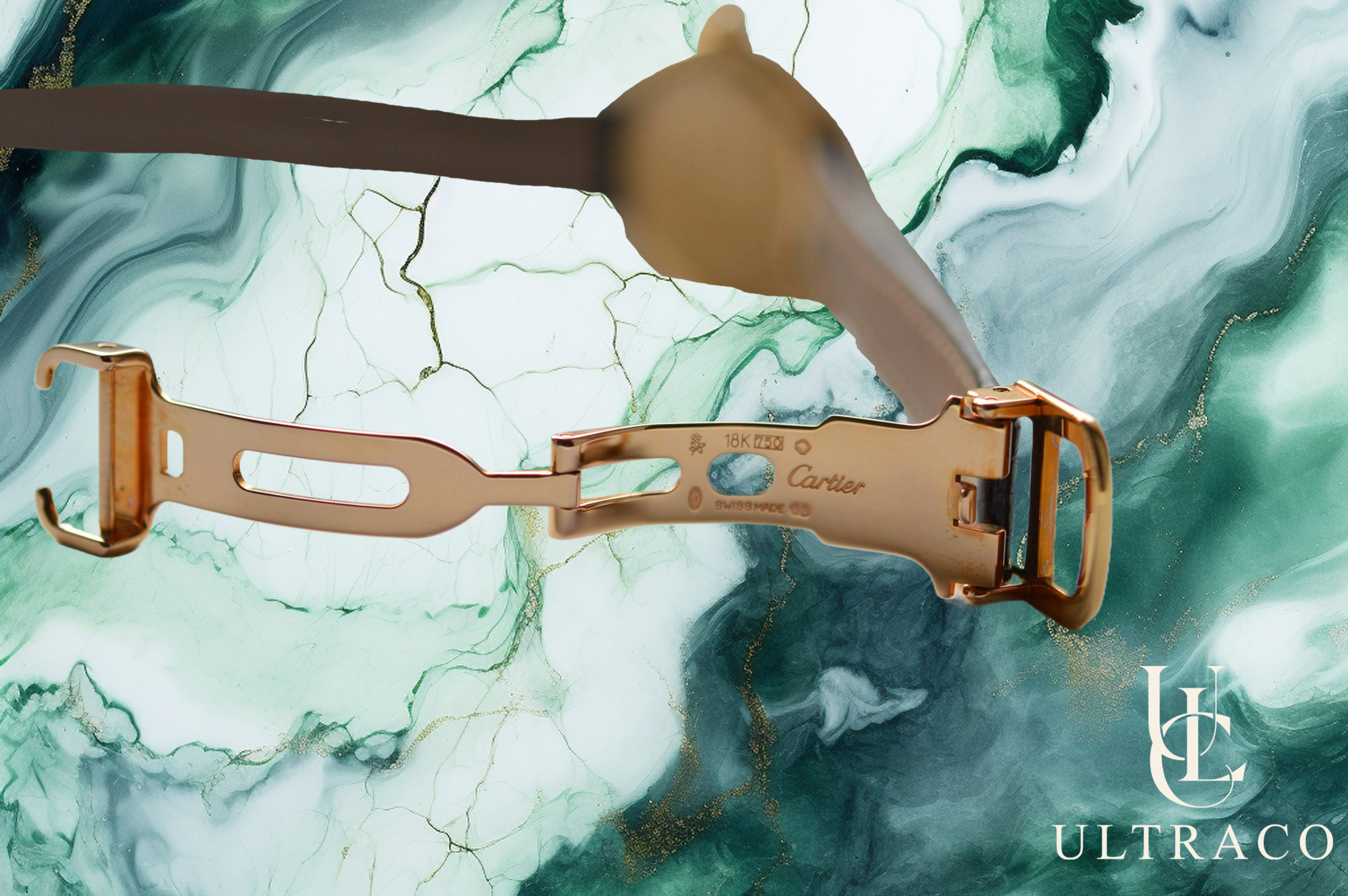 Cartier Panthère 1925 18K Yellow Gold Diamond Bezel Quartz