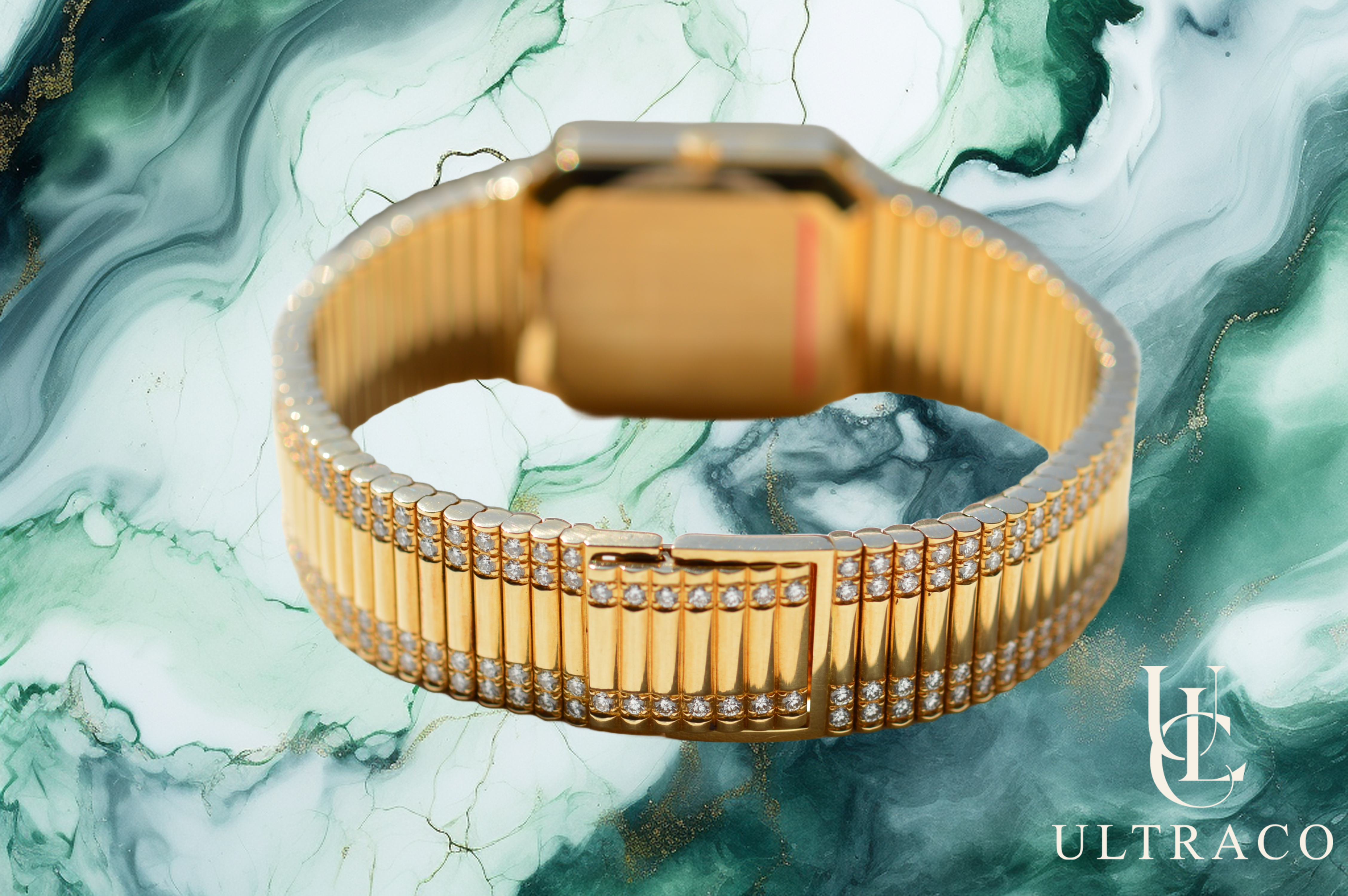 Patek Philippe 3819/002 18K Full Yellow Gold with Diamonds