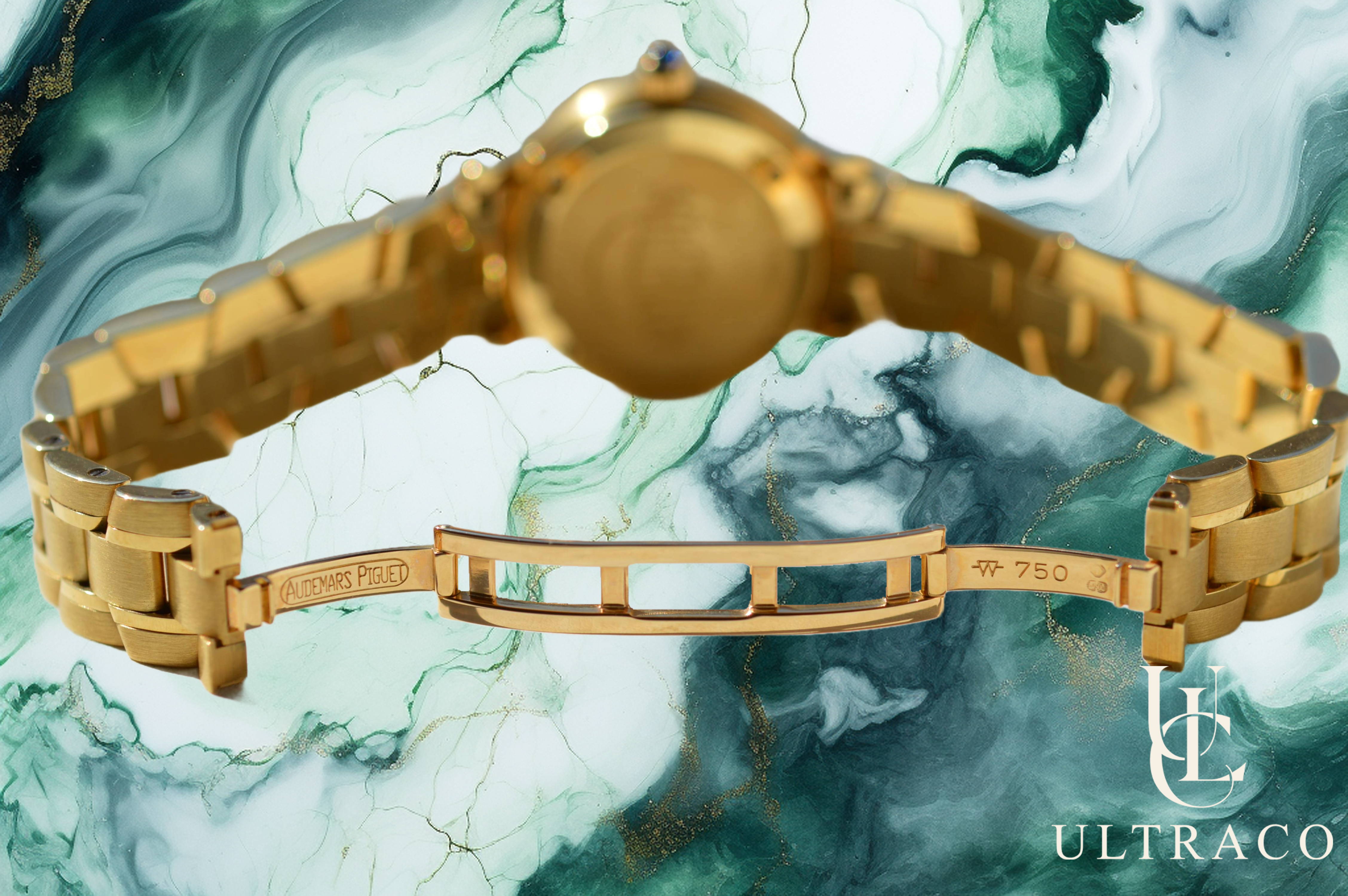 Audemars Piguet Millenary 18K Yellow Gold & Diamond Bezel