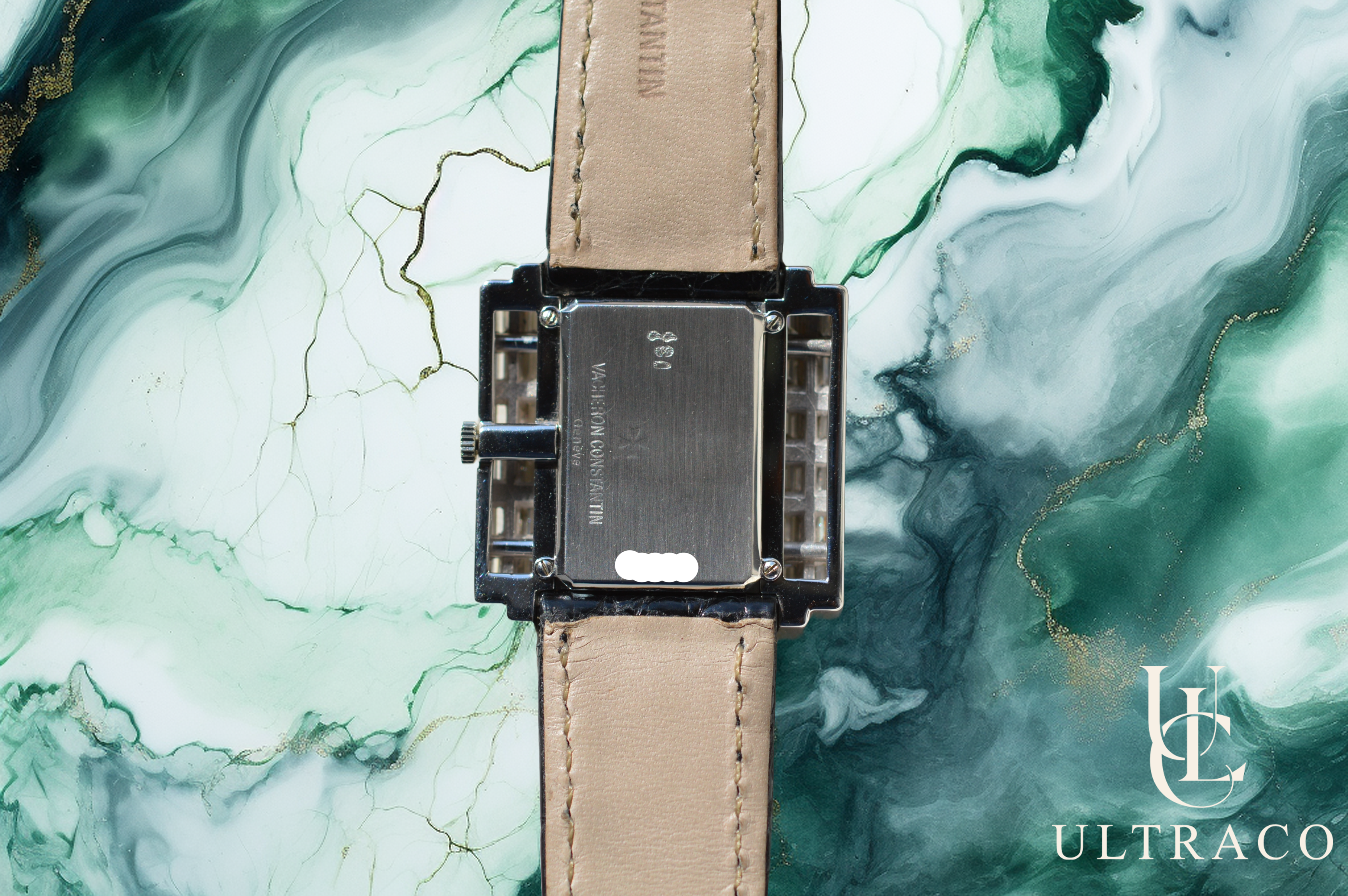 Vacheron Constantin Kalla Tiare 18k White Gold Diamond Case & Buckle