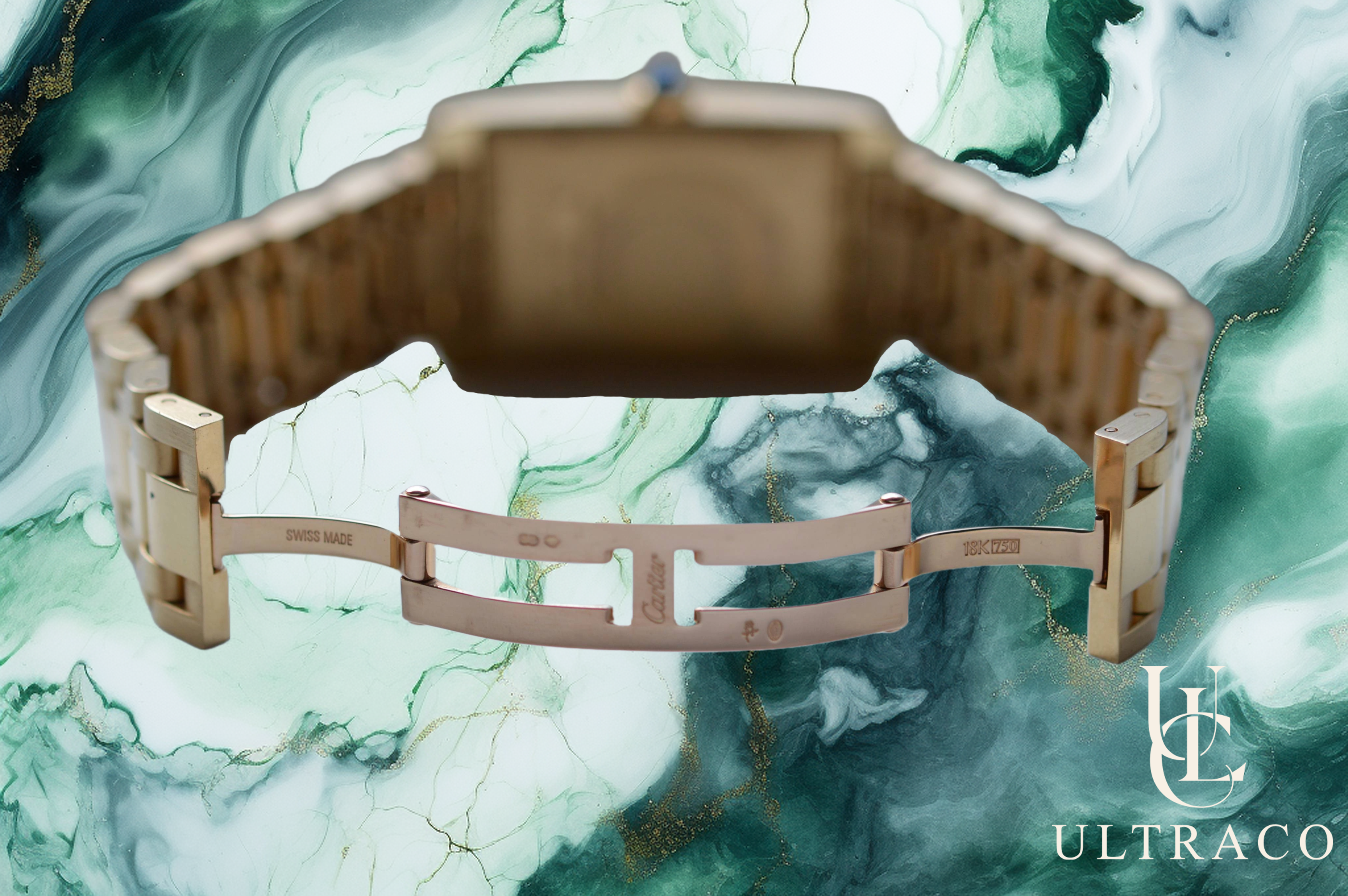 Cartier Tank Américaine GM 18K Yellow Gold