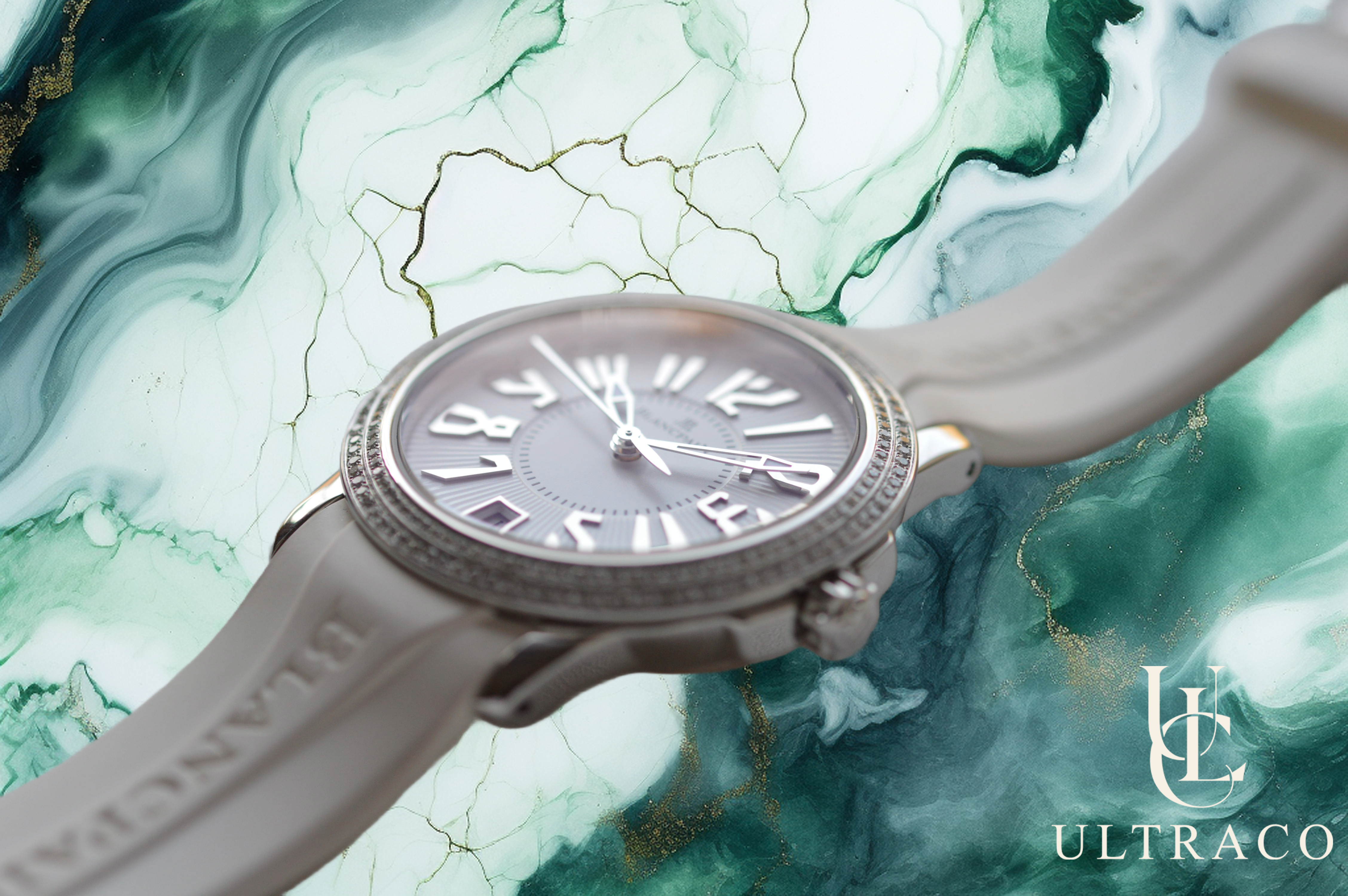 Blancpain Ultraslim Woman Diamond Bezel Stainless Steel Automatic