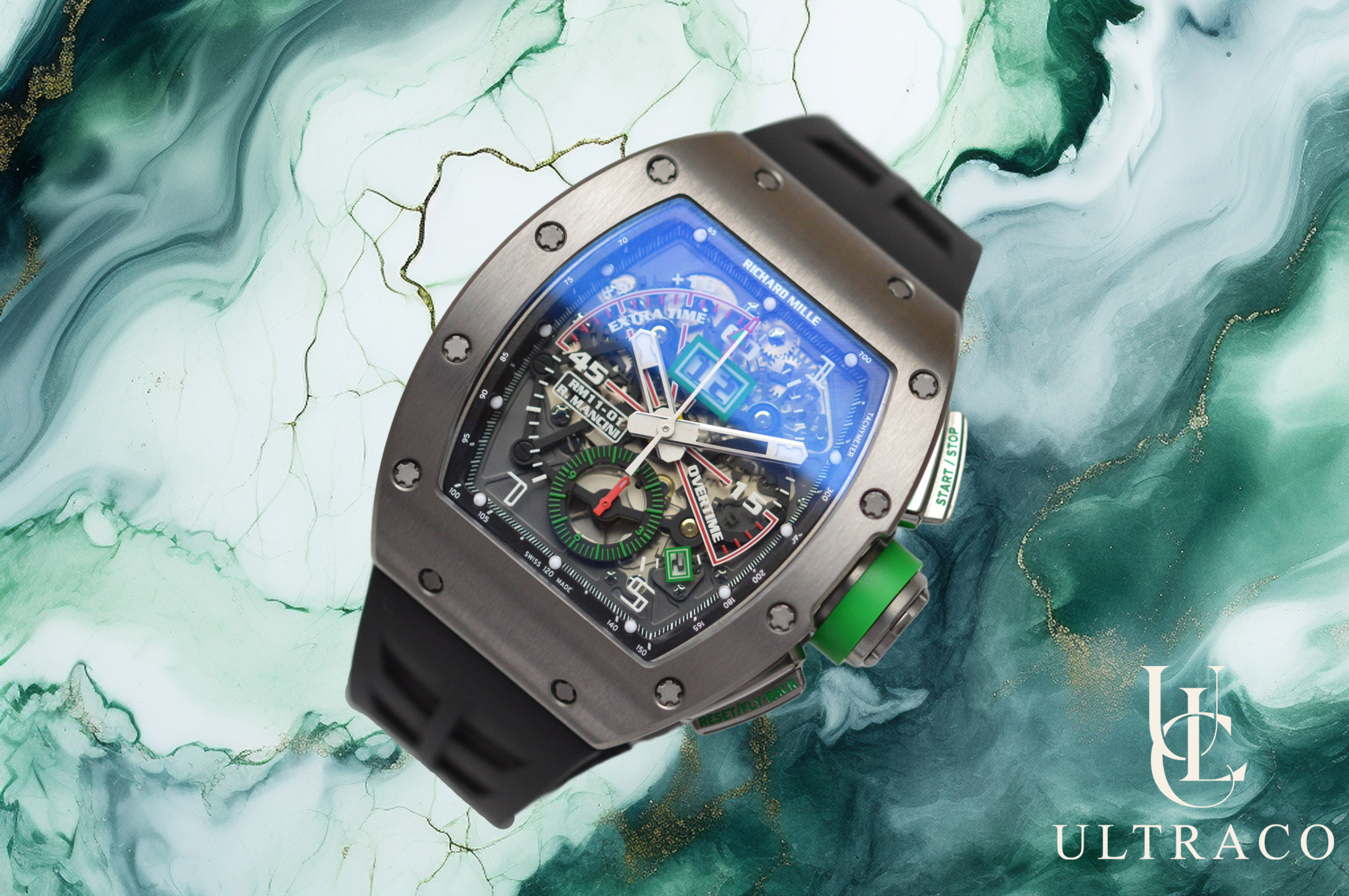 Richard Mille 11-01 Winding Flyback Chronograph Roberto Mancini Auto