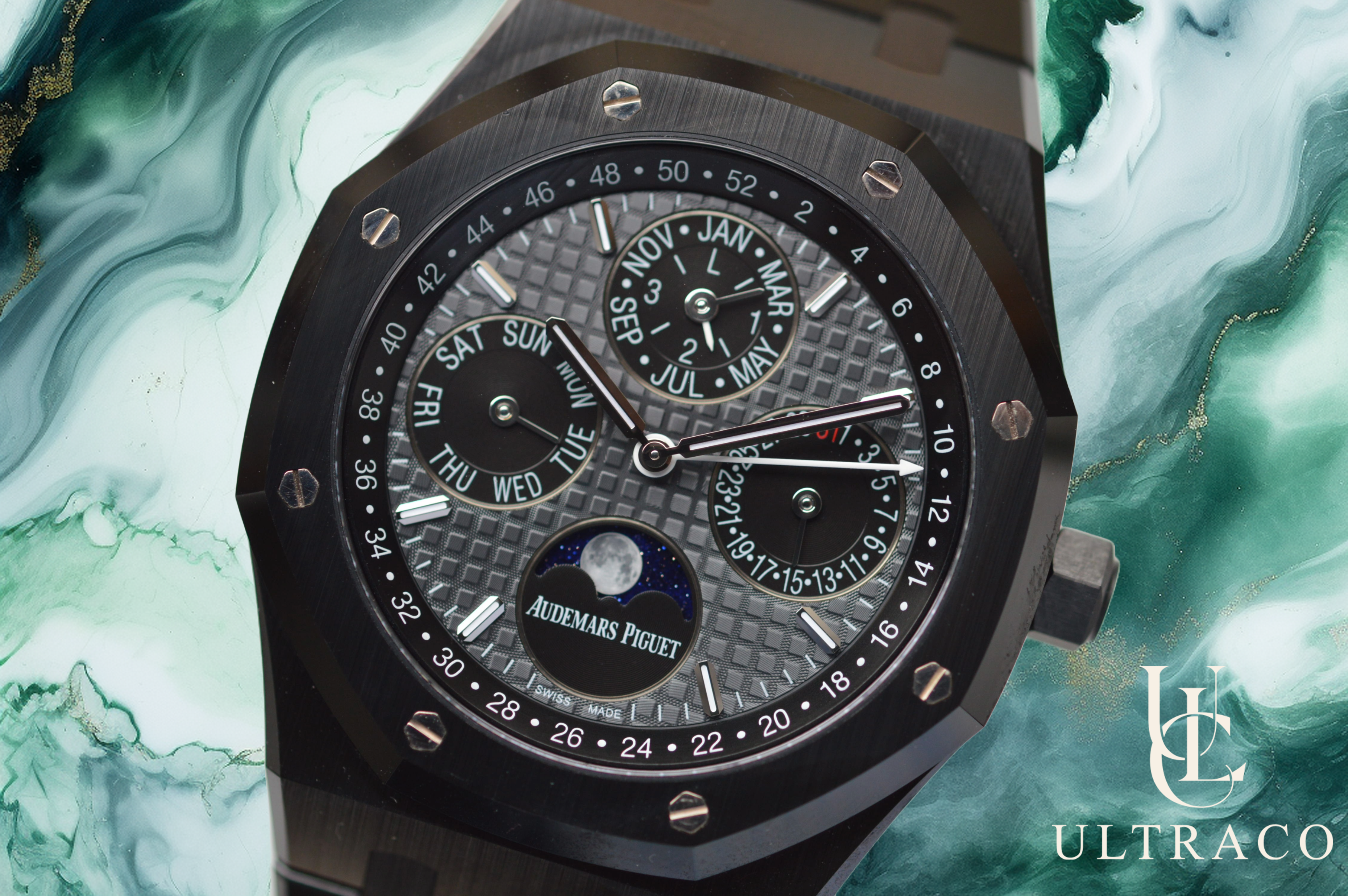 Audemars Piguet Royal Oak Perpetual Calendar Black Ceramic