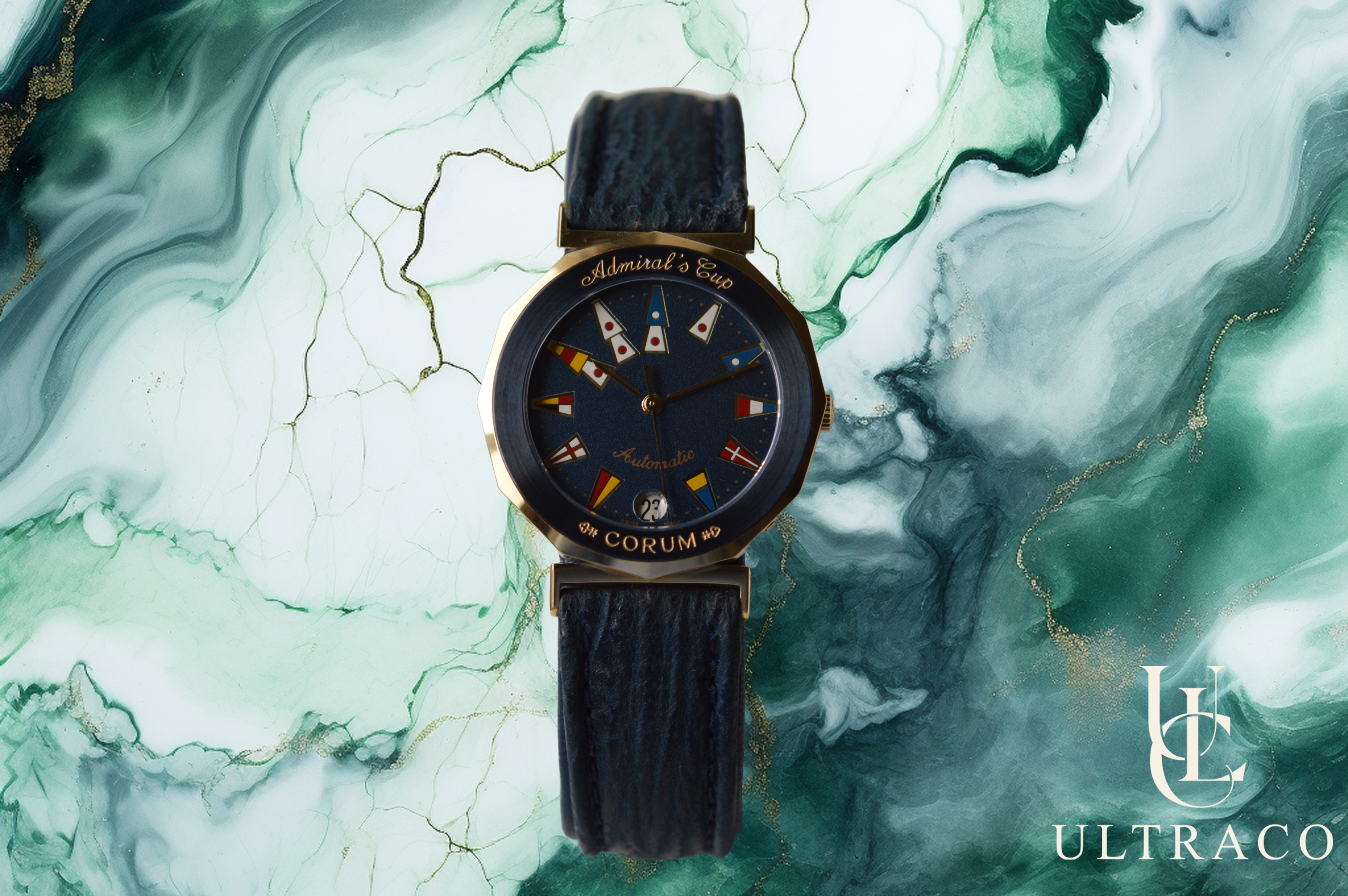 Corum Admiral's Cup Céramique et or jaune 18 carats