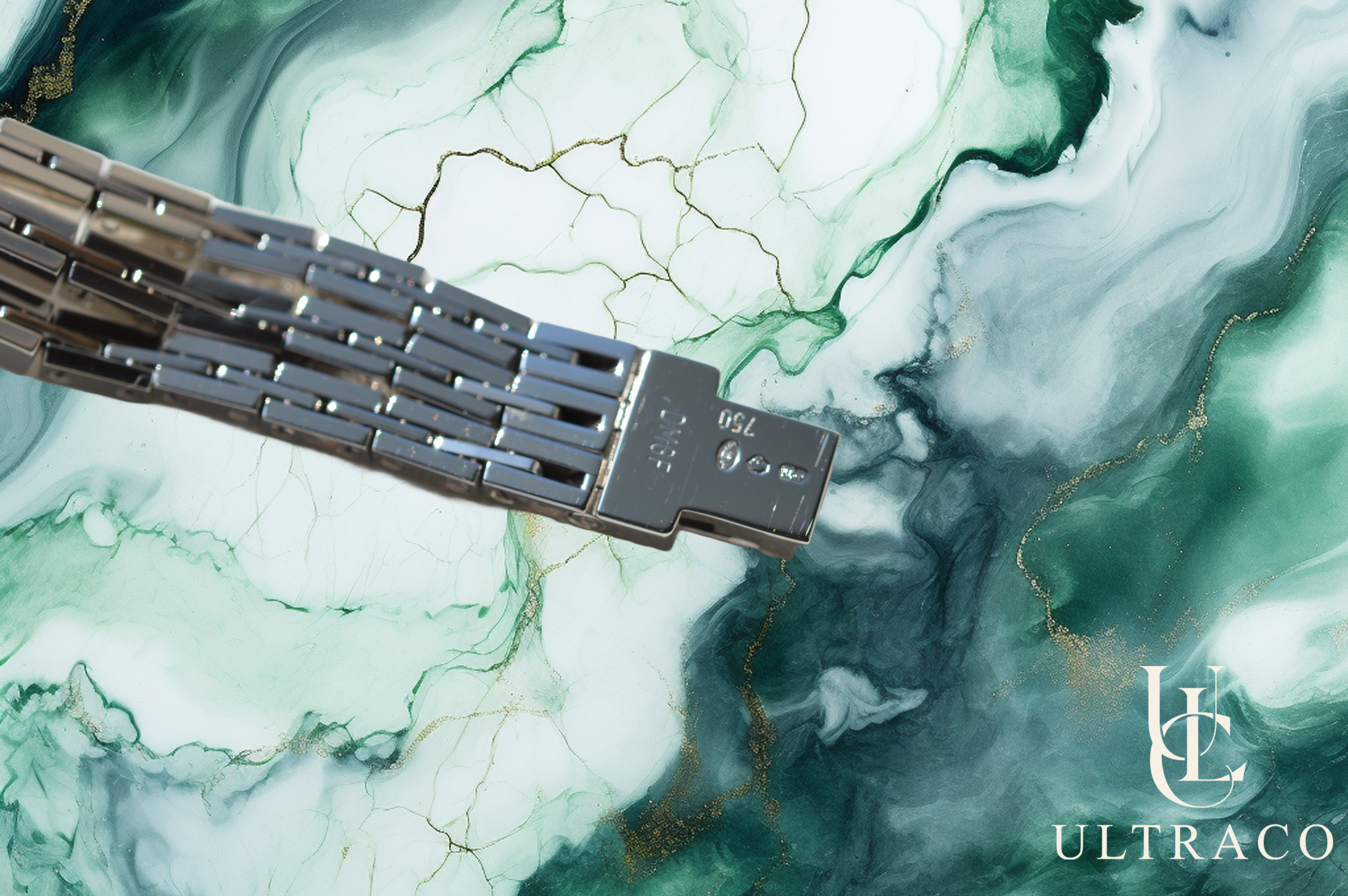 Cartier Tank Lanières Allongée 18K White Gold