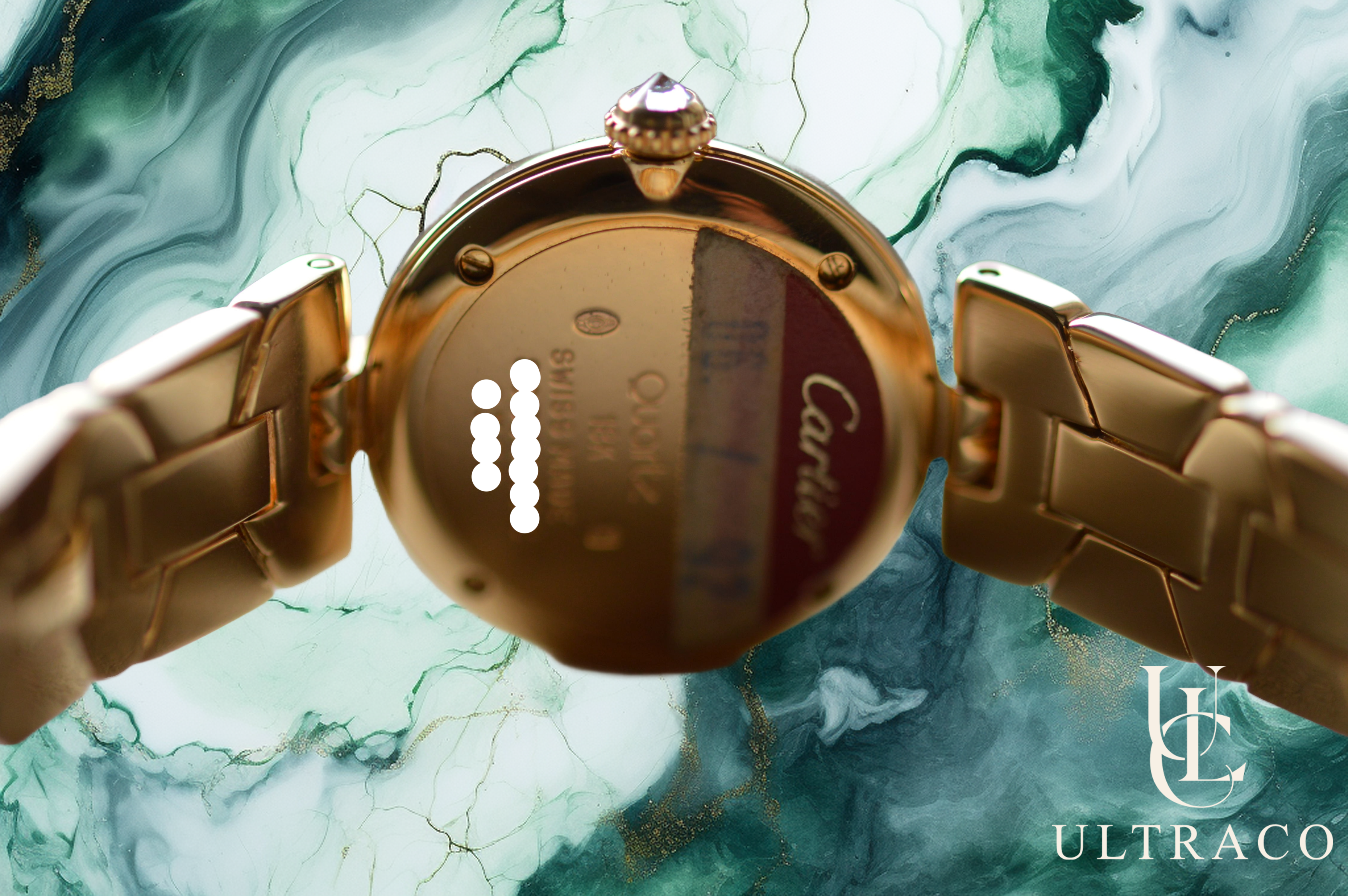 Cartier Colisée Maria 18K Yellow Gold & Diamond Bezel