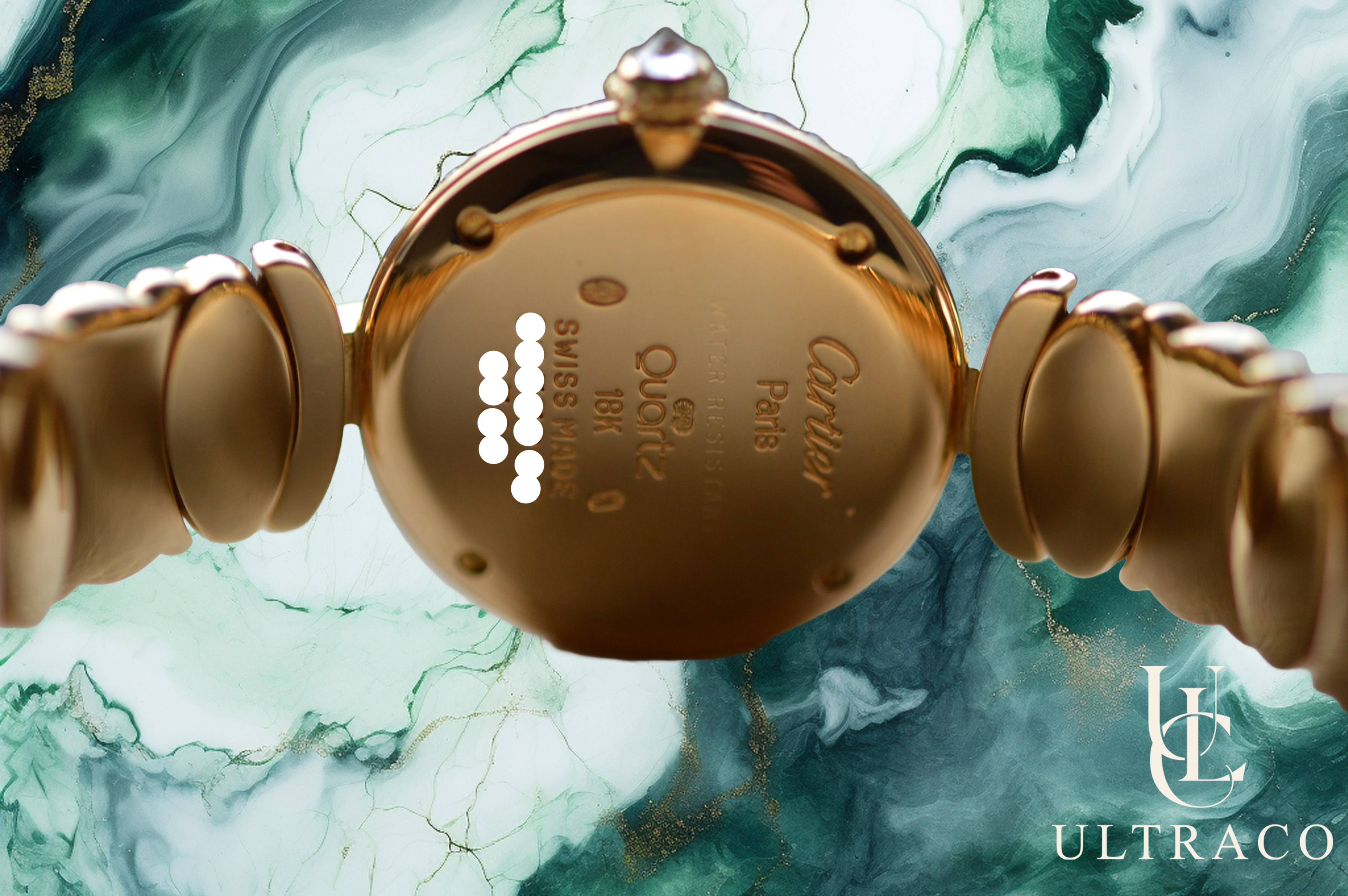 Cartier Colisée Julia 18K Yellow Gold Diamond Bezel & Bracelet