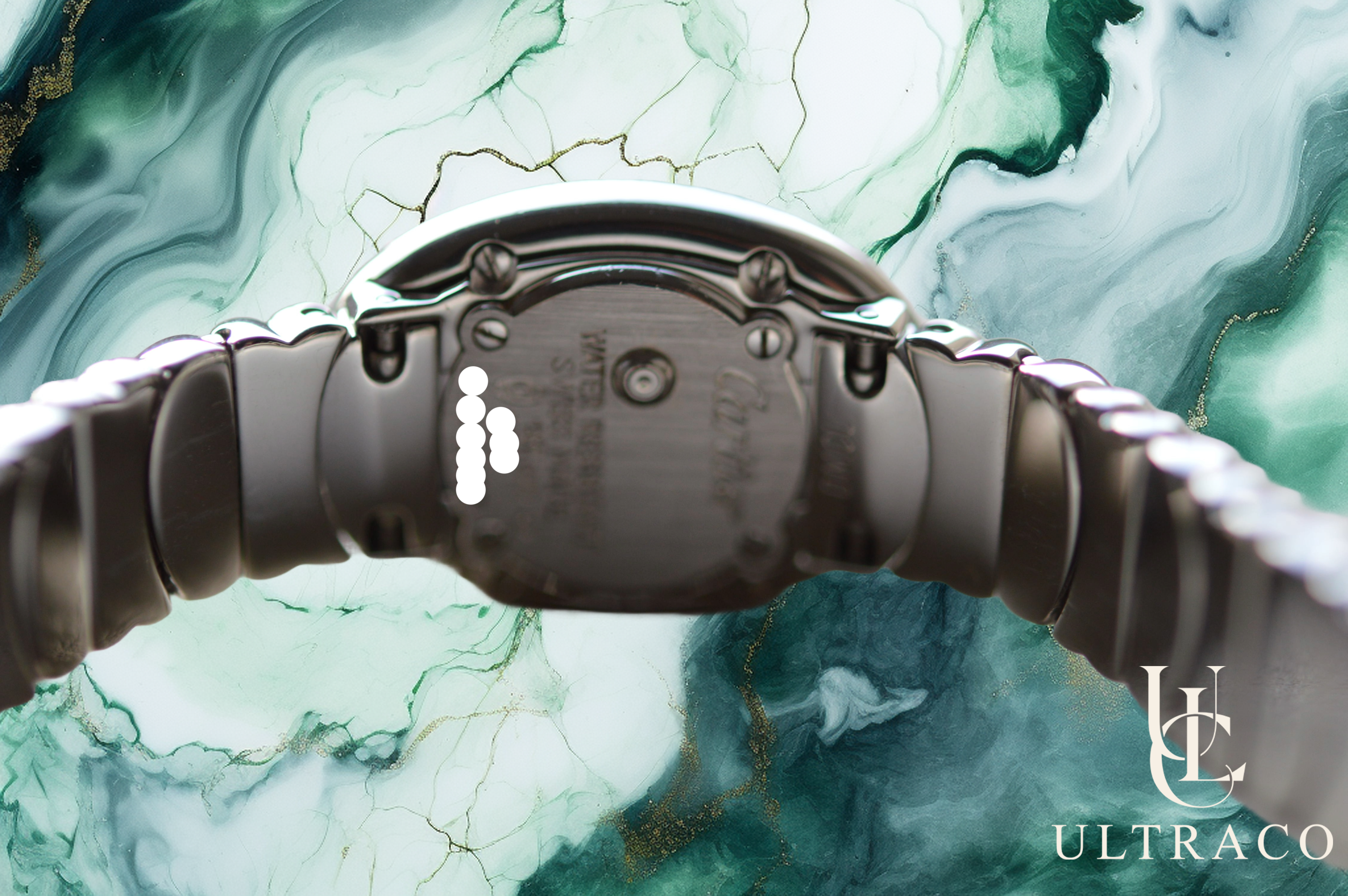 Cartier Mini Baignoire 18K Grey Gold & Diamond Bezel