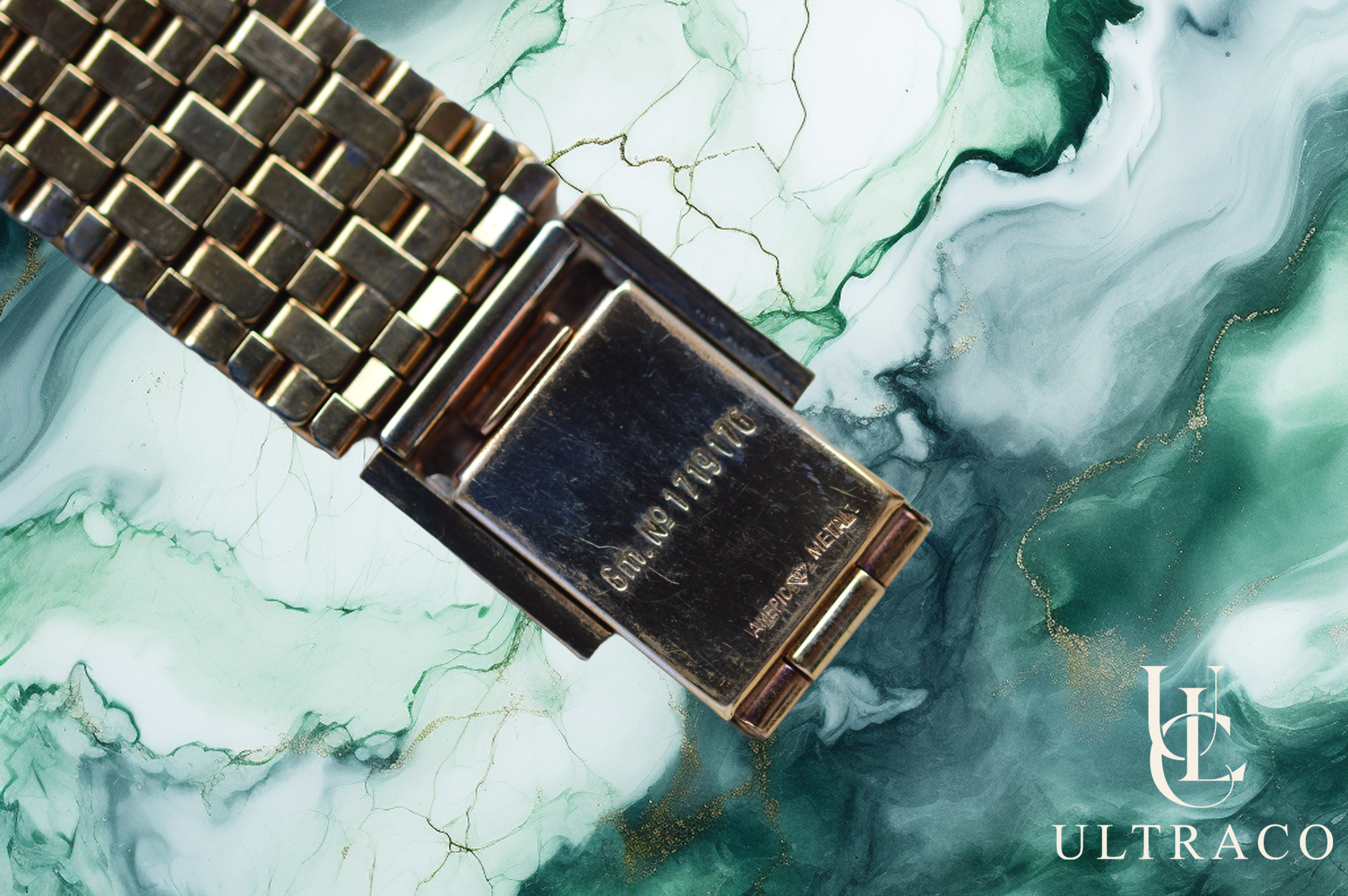 Longines 14K Red Gold Portrait Of King Saud Bin Abdulaziz Al Saud