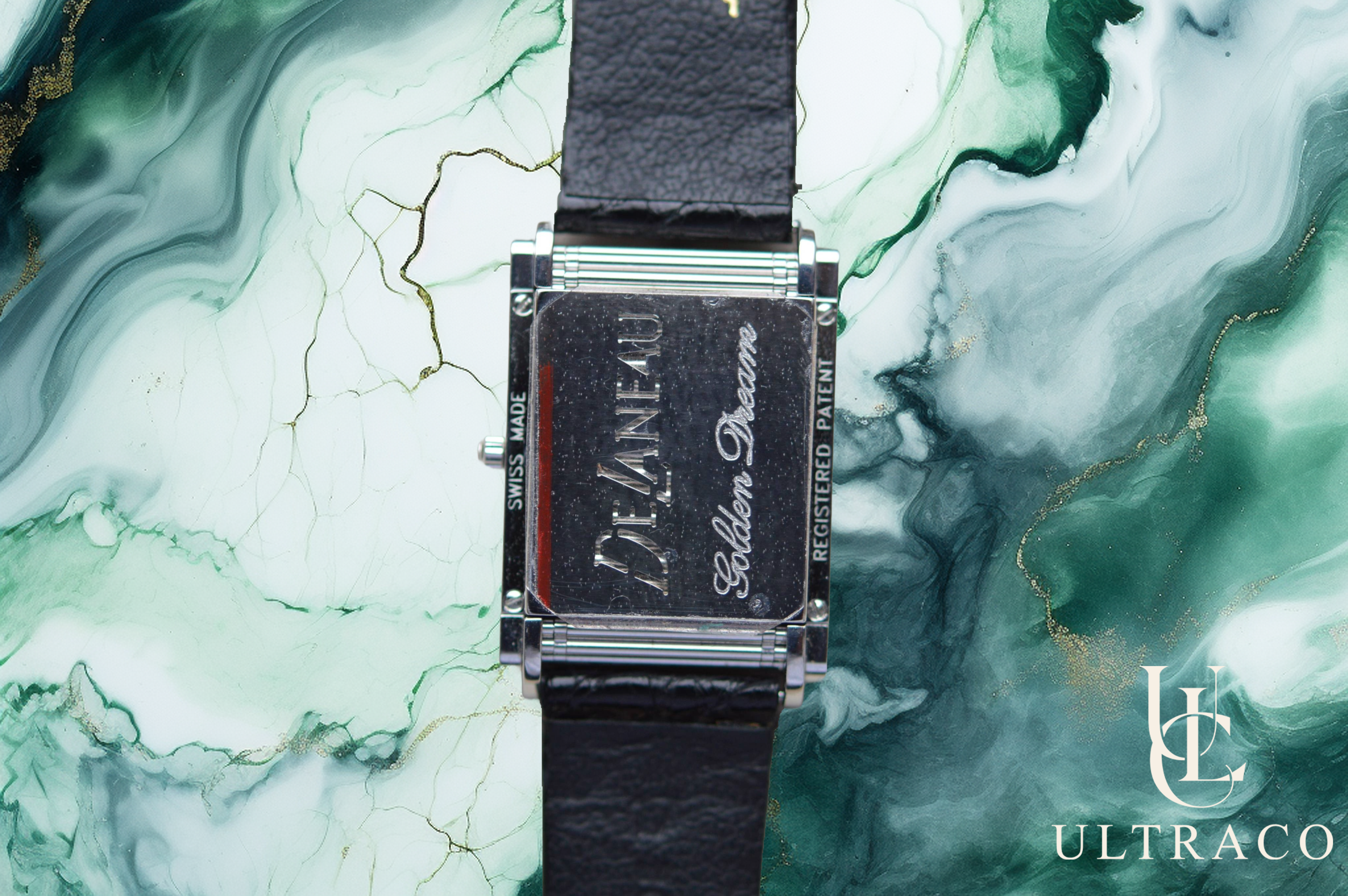 DeLaneau Golden Dream Shutter 18K White Gold