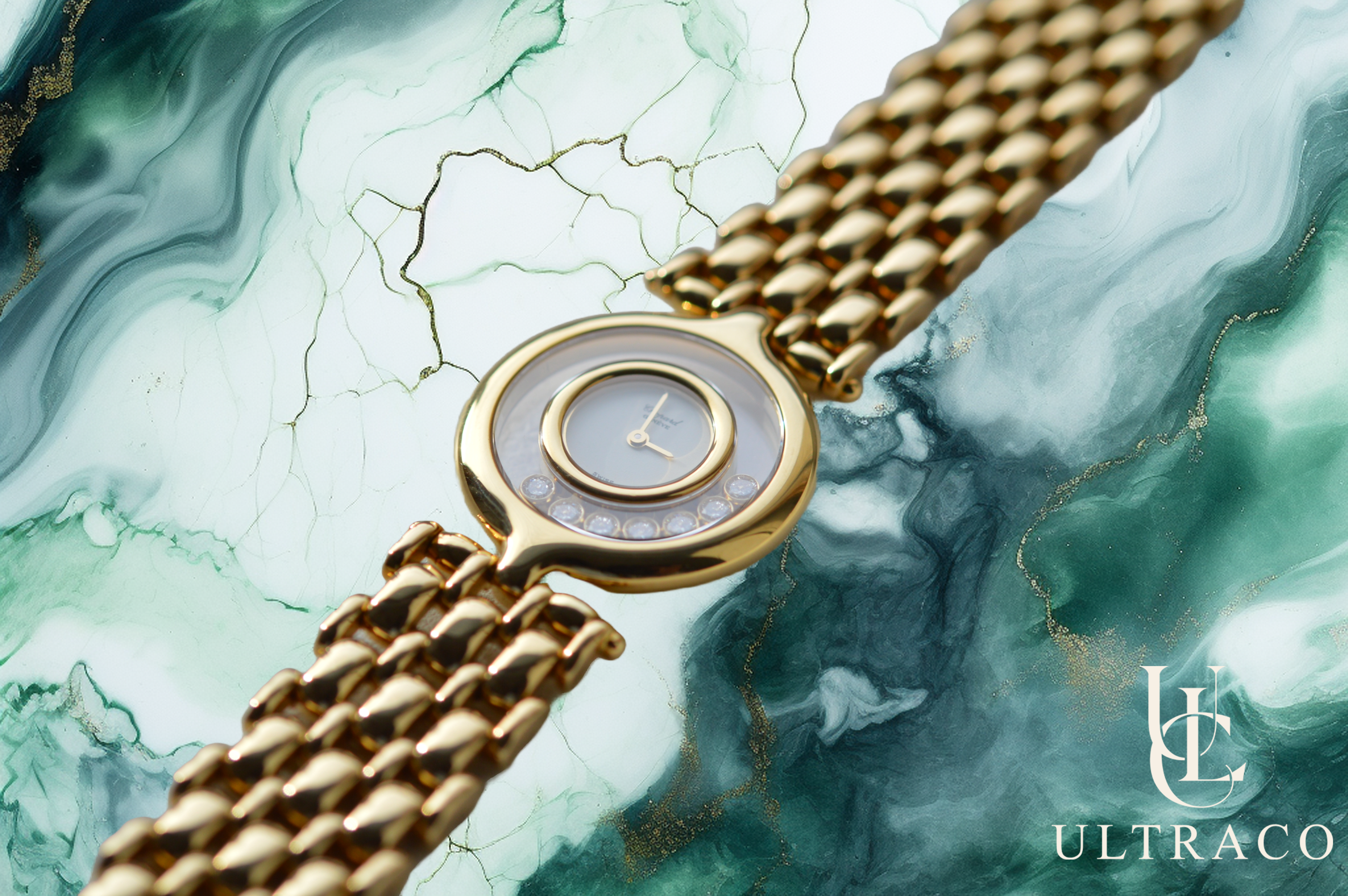 Chopard Happy Diamonds 18K Yellow Gold Quartz