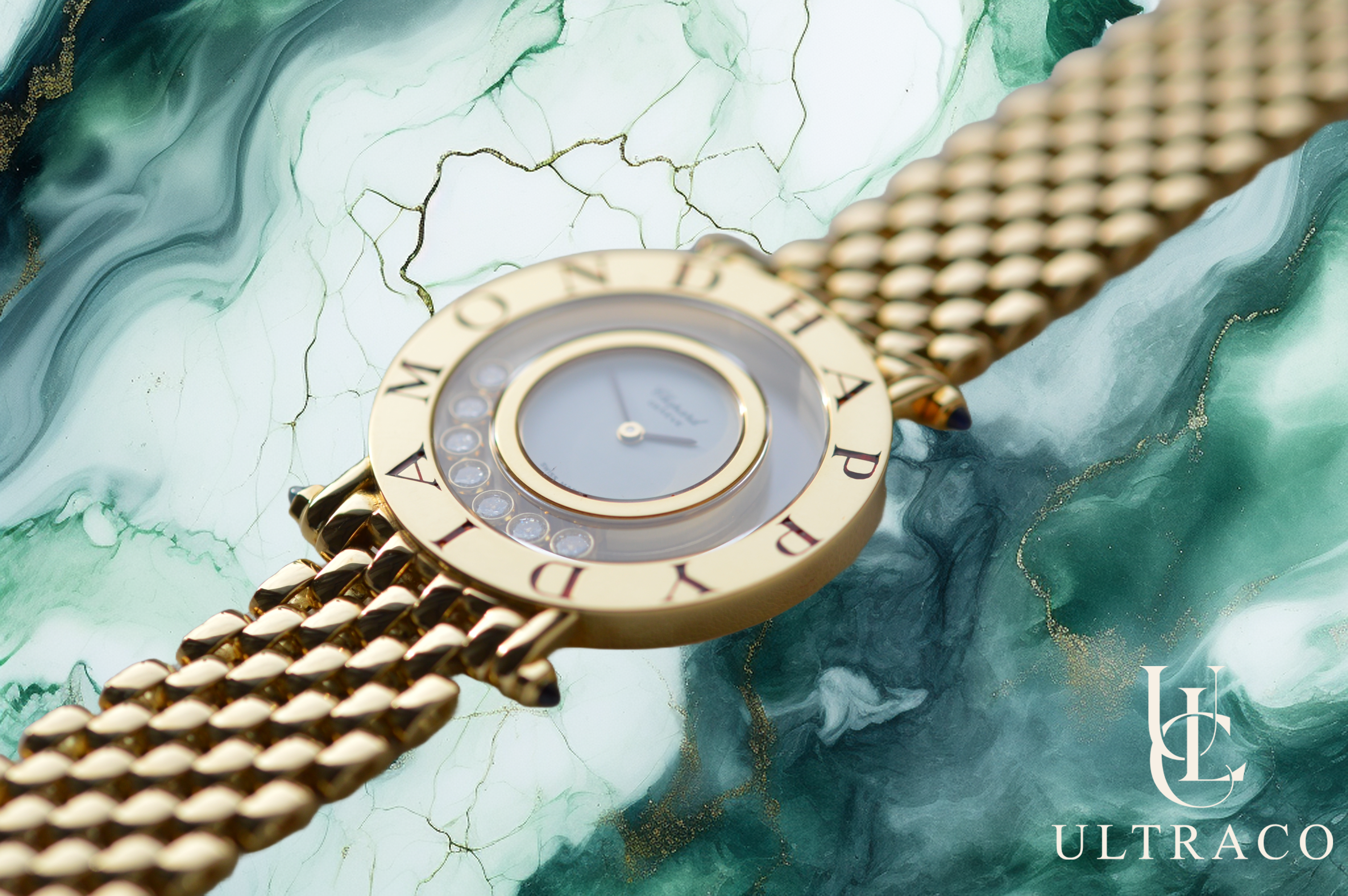 Chopard Happy Diamonds 18K Yellow Gold Quartz