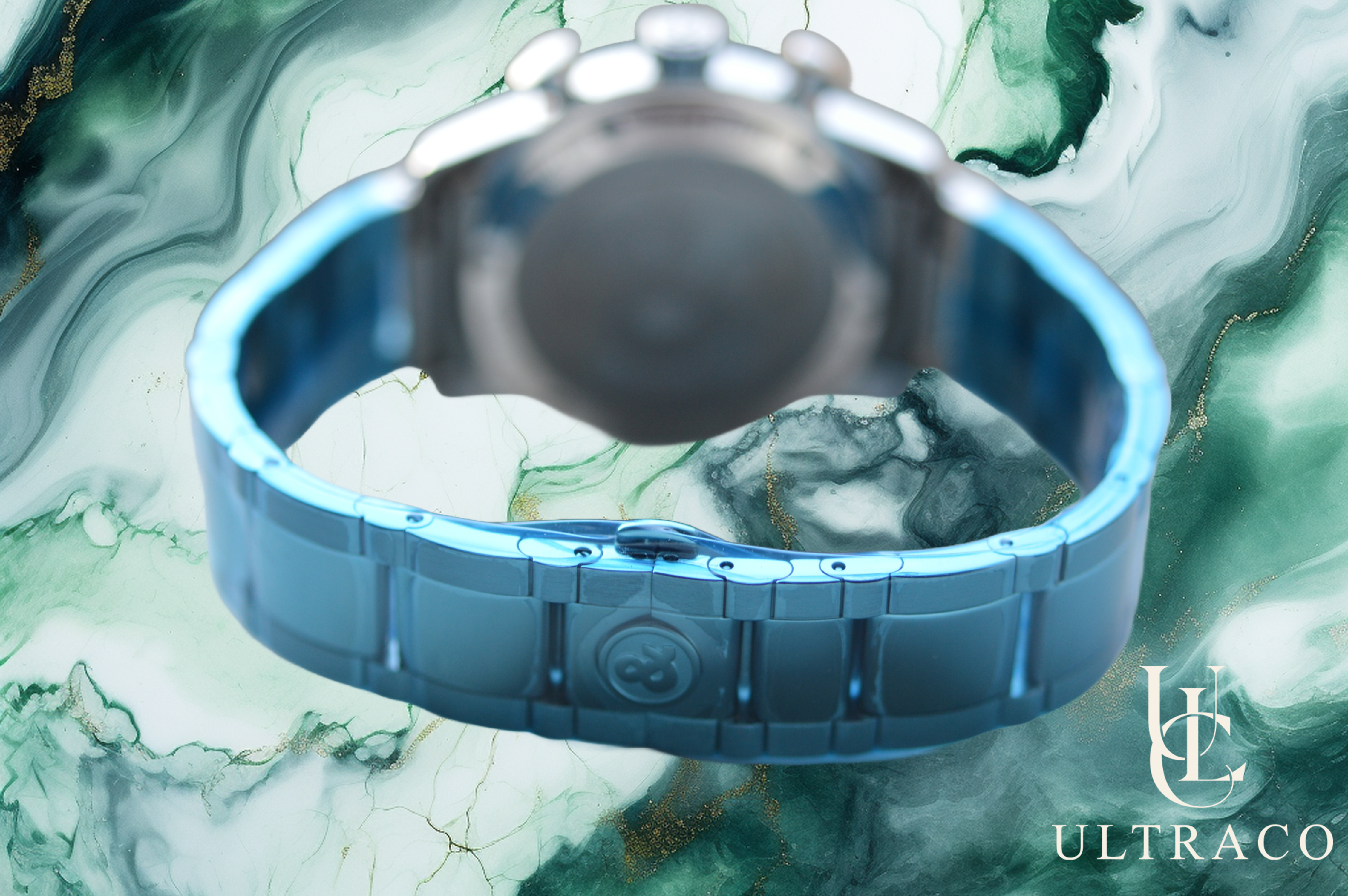 Bell & Ross Classic White Acrylic Black Bezel Stainless Steel Automatic Chronograph