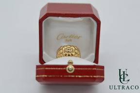 Cartier 18K Yellow Gold Brand Ring