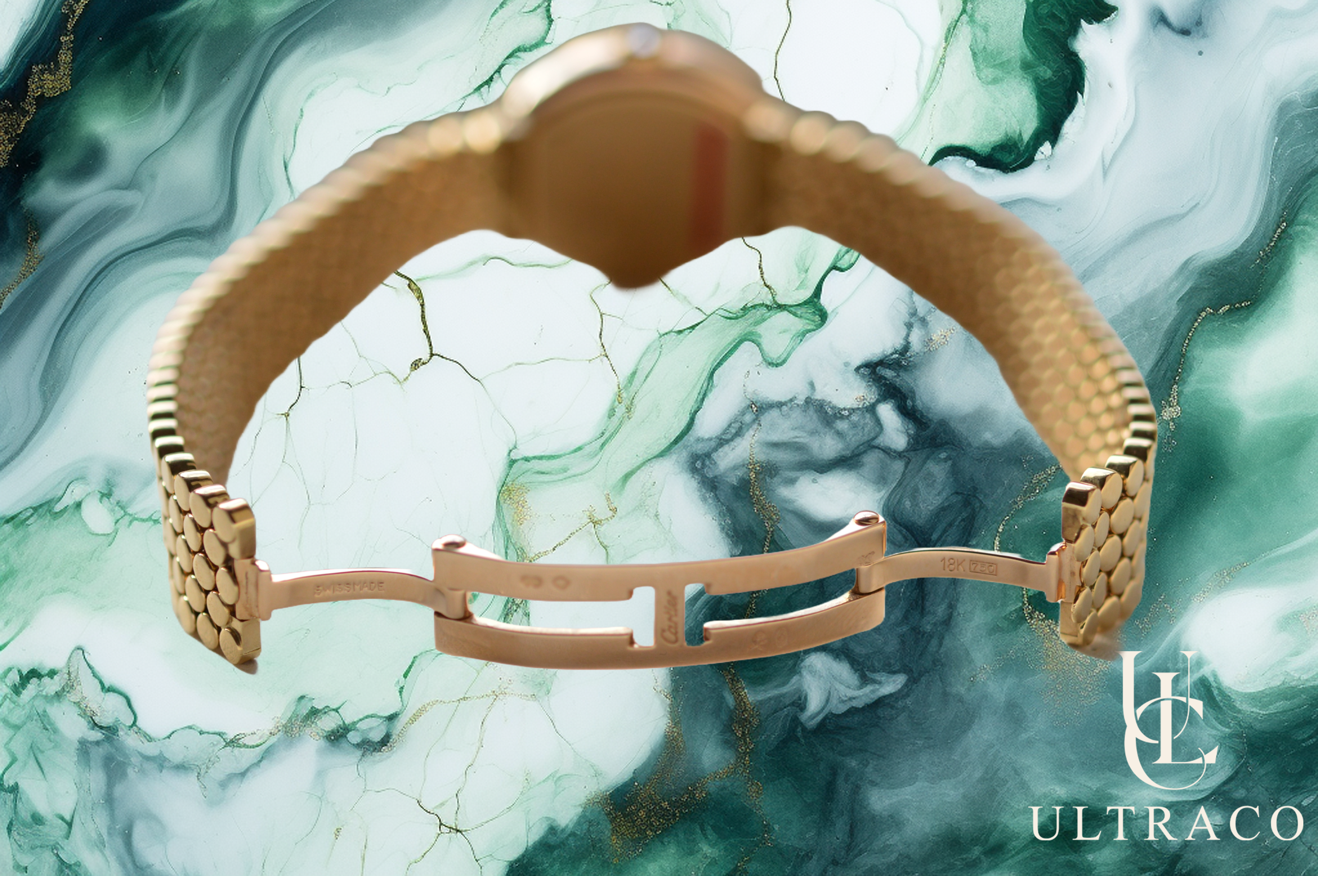 Cartier Trinity 18K Yellow Gold With Diamond Bezel