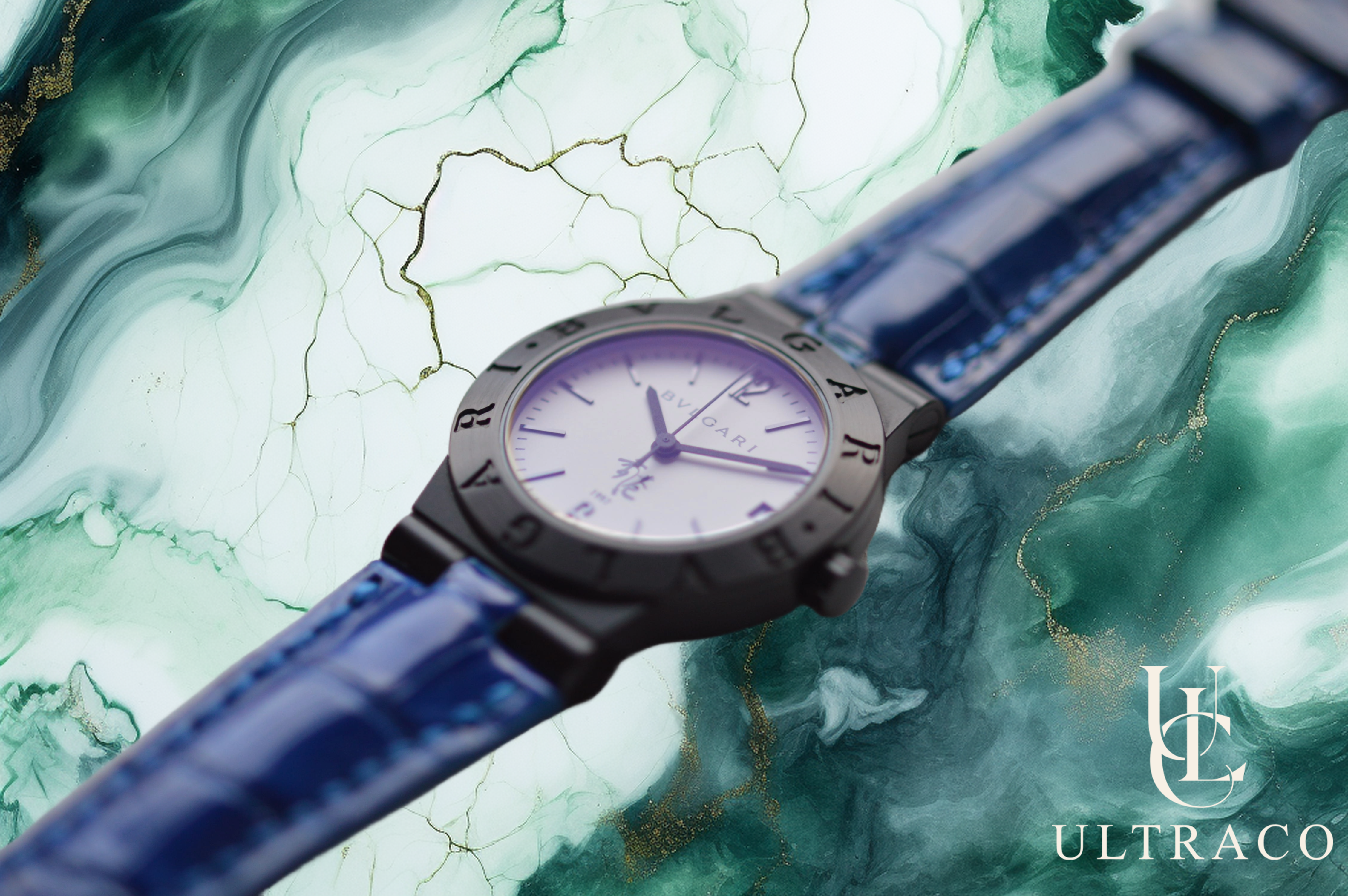 Bulgari Diagono Sport Limited Ed. Hong Kong Commemoration 1997 Auto.