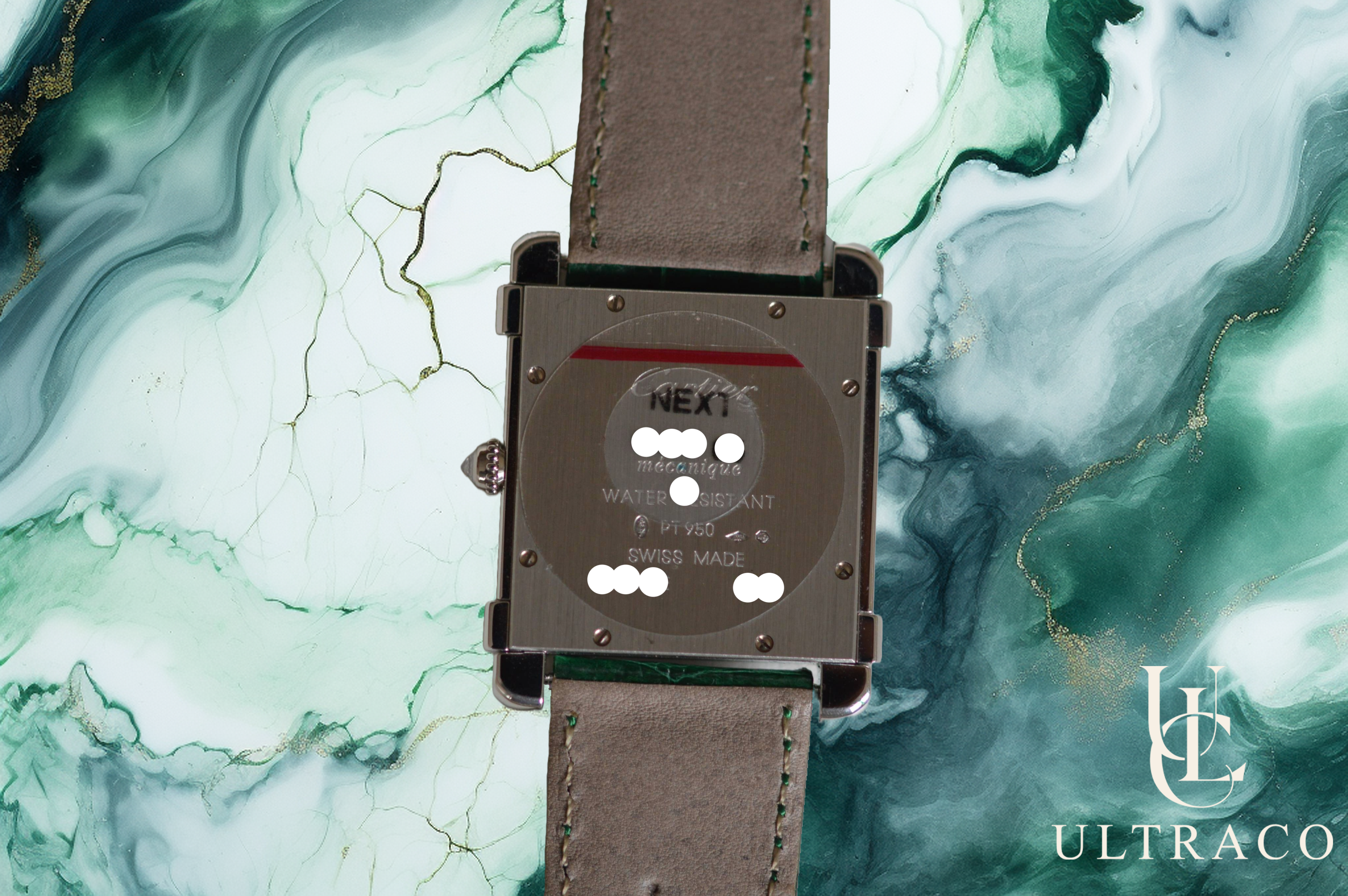 Cartier Tank Chinoise LM Platinum Boutique Only