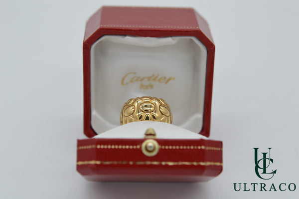 Cartier 18K Yellow Gold Brand Ring