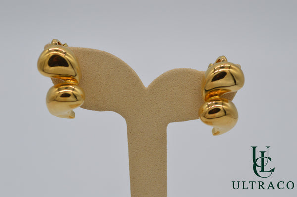 Marina B 18K Yellow Gold Earrings