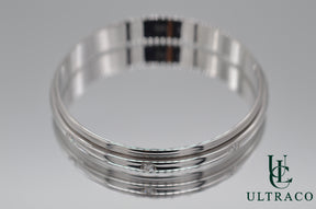 Piaget Possession Spinning Bangle Set With 8 Diamonds 18K White Gold