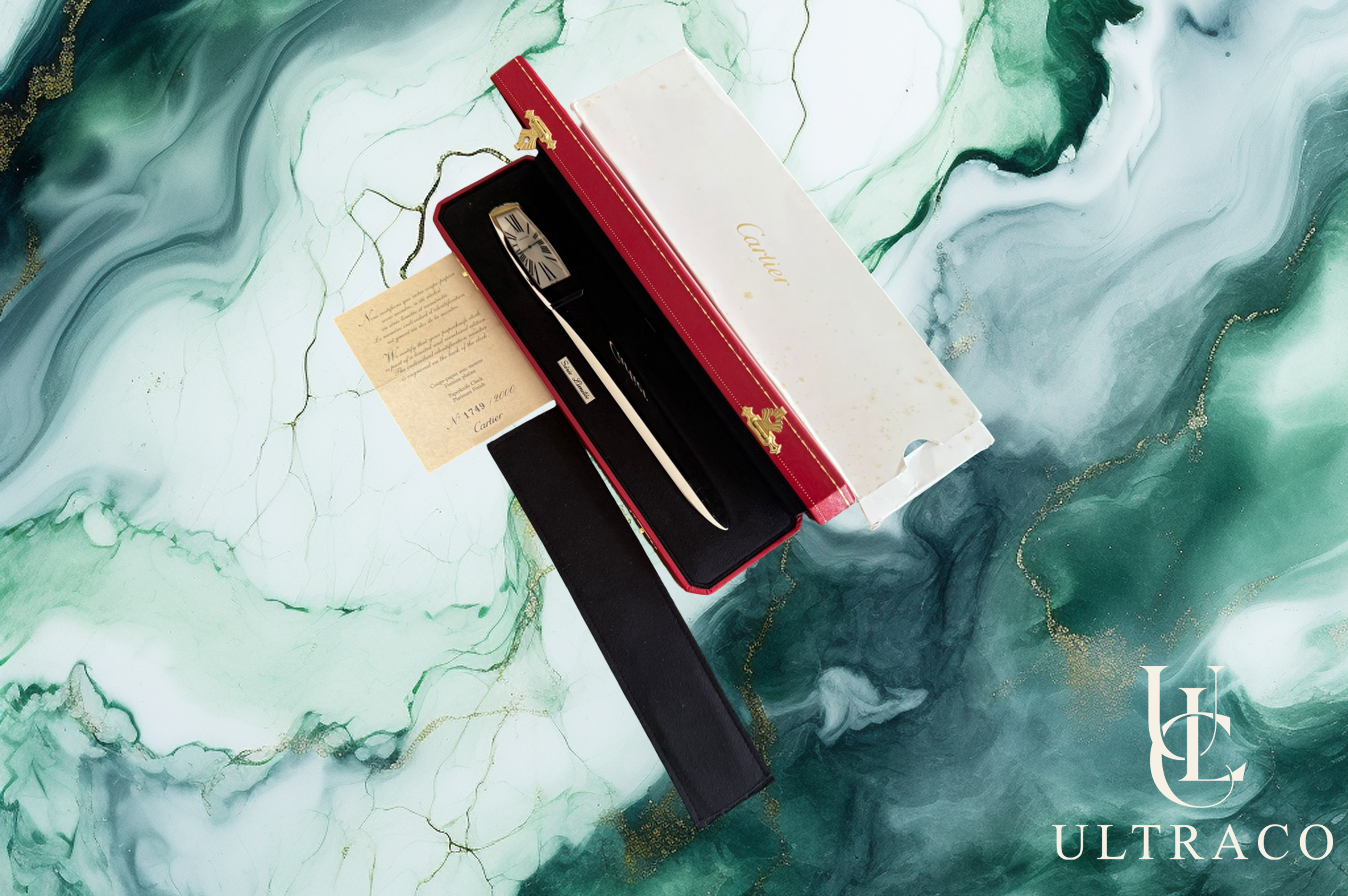 Cartier Letter Opener & Clock Limited Edition